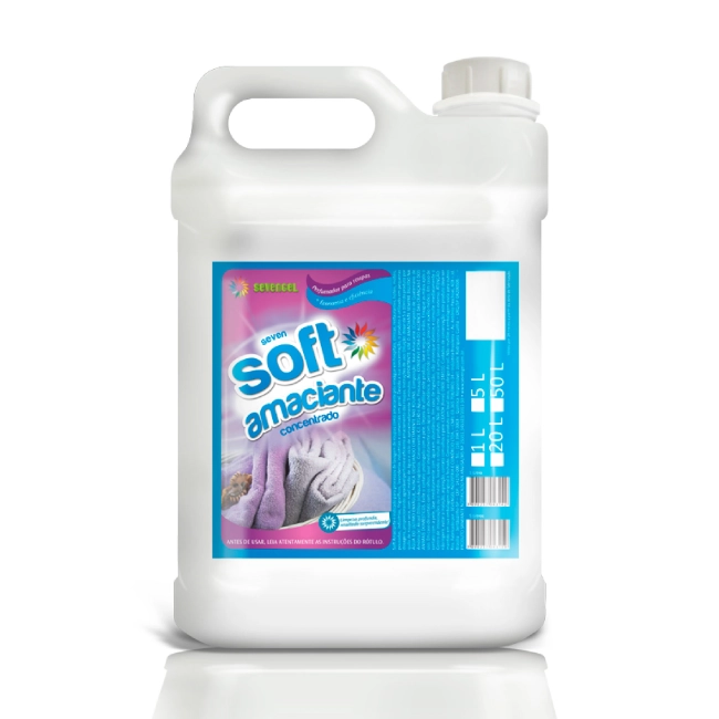 Amaciante Sevengel Soft 5 Litros Sevengel