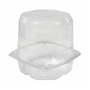 Bandeja de PET para panetone com base de cristal com 100 unidades G33 Galvanotek 