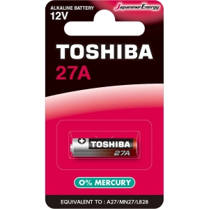 Bateria 12v Alcalina A27 Com 01 Unidade Toshiba