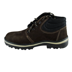 Bota coturno marrom nobuck Fortz