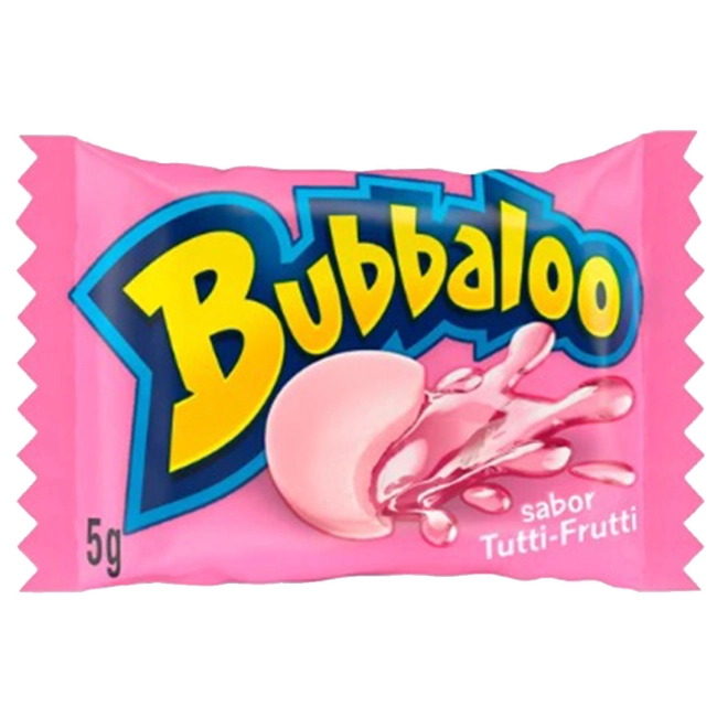 Chiclete Bubbaloo Tutti Frutti Adams