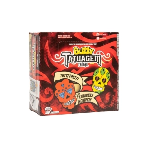 Chiclete Tribal Tattoo Tutti-frutti  400 gramas Riclan