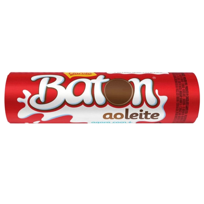 Chocolate ao leite 16gr Baton 