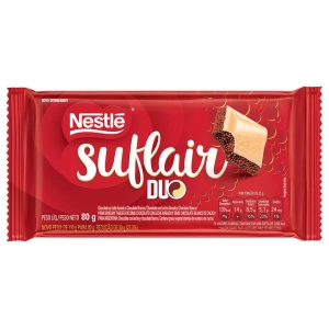 Chocolate suflair duo 80gr Nestle