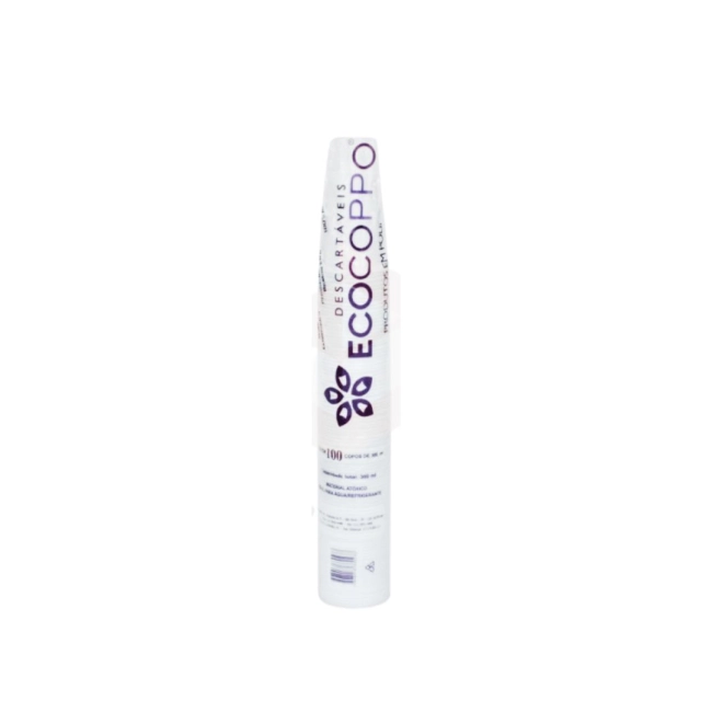 Copo 150ml Pp Branco Pacote Com 100 Unidades Ecocoppo