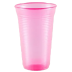 Copo 250ml PS Pacote Com 50 Unidades Neon Copaza 