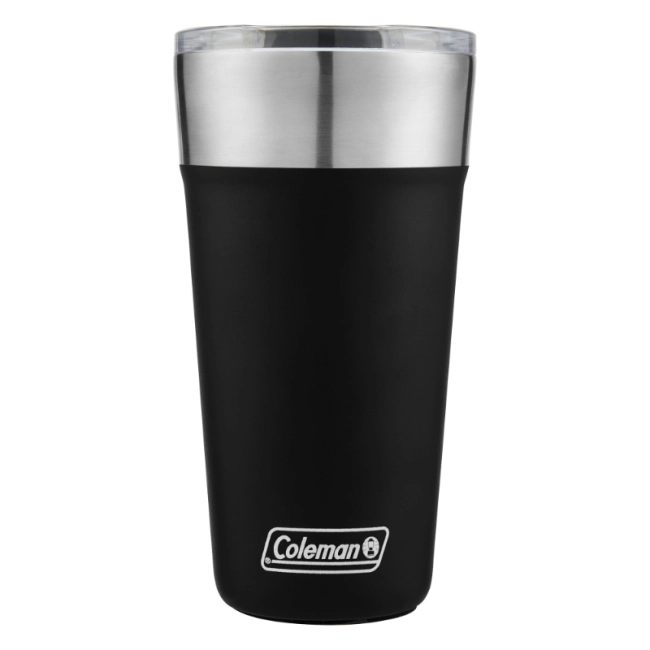 Copo térmico com tampa preto 600ml Coleman