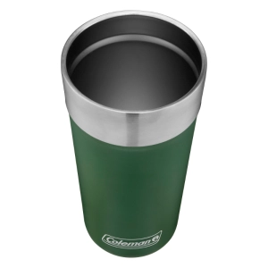 Copo térmico verde com tampa 600ml Coleman