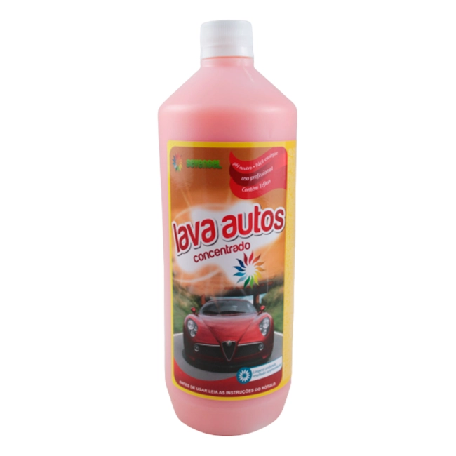 Detergente lava autos sevengel 1lt