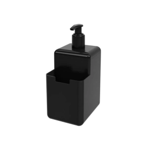 Dispenser single 500ml preto Coza