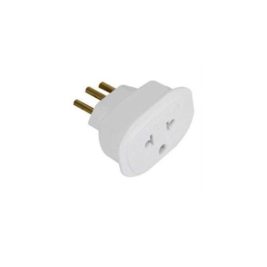 Encartelado Plug Chato 2P + T 10A Kimarc