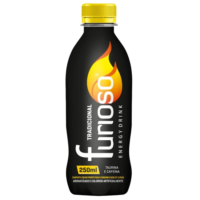 Energético furioso 250ml tradicional