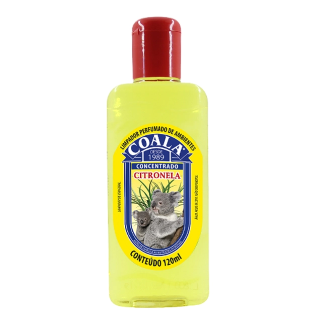 Essência limpeza concentrada 120ml citronela Coala