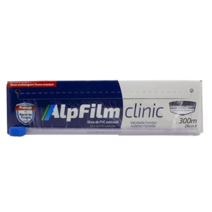 Filme de PVC 28x300 metros clinic com lâmina Alpfilm