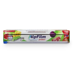 Filme de PVC Alpfilm 45 cm x 300 metros com lâmina de corte