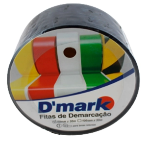 Fita Demarc Solo Preto 48mmX30mt Kapazi