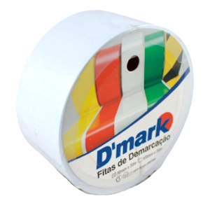 Fita demarcação solo branco 48mm x 30mt