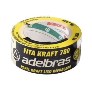 Fita Kraft Adesiva 48 Por 50 Metros 780 Adelbras 