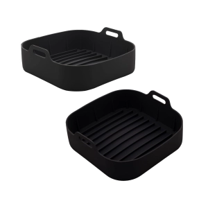 Forma de Silicone para Air Fryer Quadrada 15 Centímetros Cores Class Home