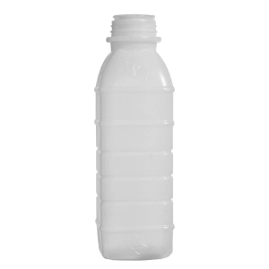 Garrafa plástica 300ml quadrada Supraform 