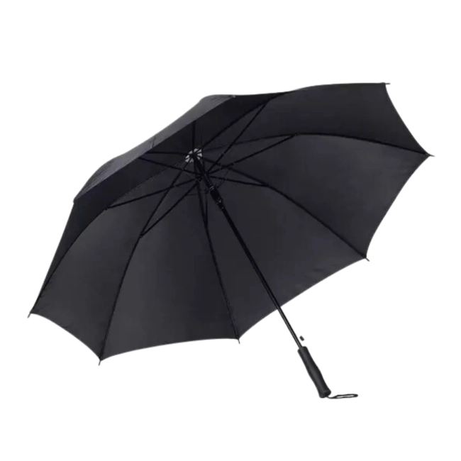 Guarda Chuva Portaria 122cm Diâmetro Preto Paraguas Ref.3771 Mor