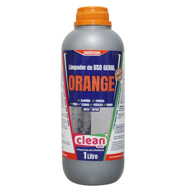 Limpador multiuso 1 litro orange clean alle Sauber 