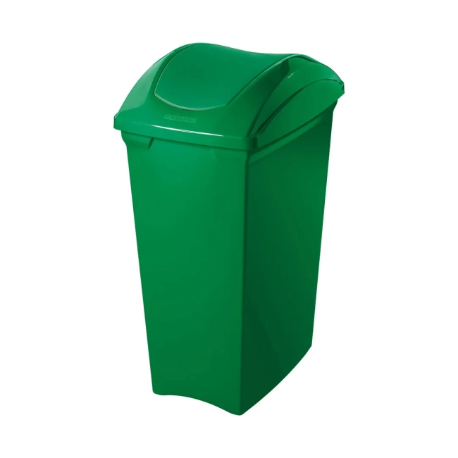 Lixeira 40 litros basculante verde Sanremo 