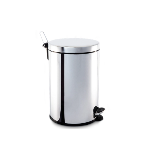 Lixeira inox com pedal e balde 20 Litros Brinox