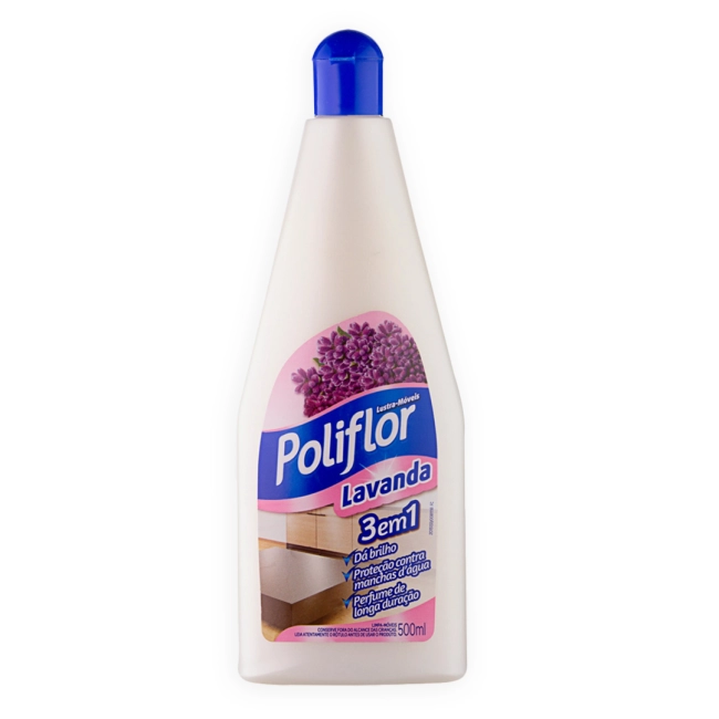 Lustra móveis 500ml lavanda