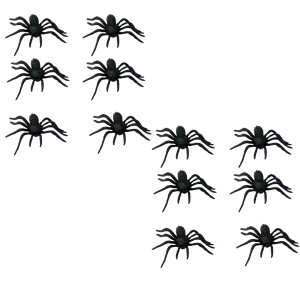 Mini Aranha Halloween Com 12 Unidades Ponto das Festas