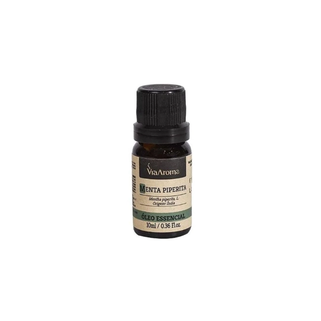 Óleo Essencial 10 Ml - Menta Piperita Via Aroma