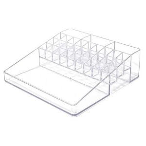 Organizador de cosmesticos com 31 divisórias cristal plus Dello