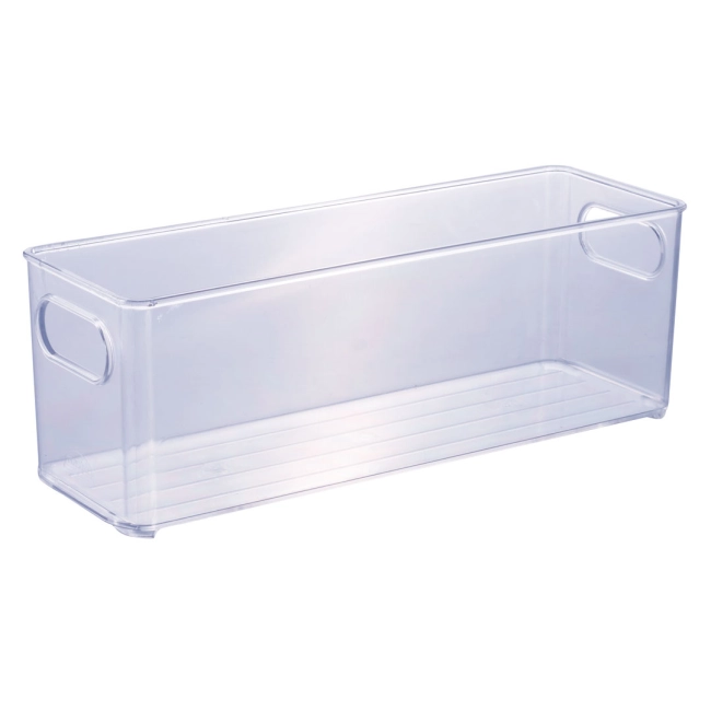 Organizador multiuso 10x30cm cristal Plasutil