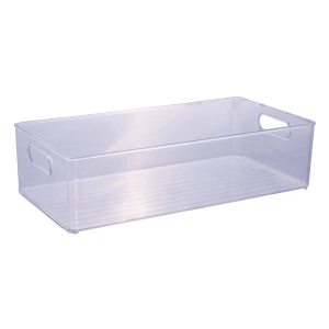 Organizador multiuso 20x40cm cristal Plasutil