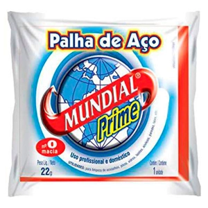 Palha de aço n.0 fina Mundial