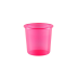 Pote 250 ml redondo PS pacote com 50 unidades P07 colors Copaza