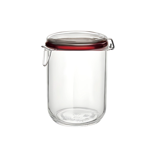 Pote de Vidro Hermético 450ml Tampa Clip Class Home