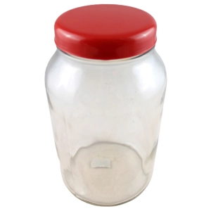 Pote de vidro Potes e Cia 3000ml liso com tampa Ref.333