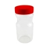 Pote de vidro Potes e Cia  400ml liso modelo Nescafe com tampa e com cores sortidas Ref.201