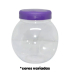 Pote Pet 1300ml G-1020 com tampa branca baleiro Galvanotek 