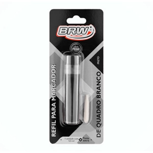 Refil para marcador de quadro branco 5,5ml com ponta extra BRW