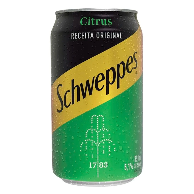 Refrigerante schweppes citrus orginal 350ml 