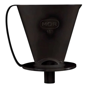 Suporte para coador de café preto Mor 