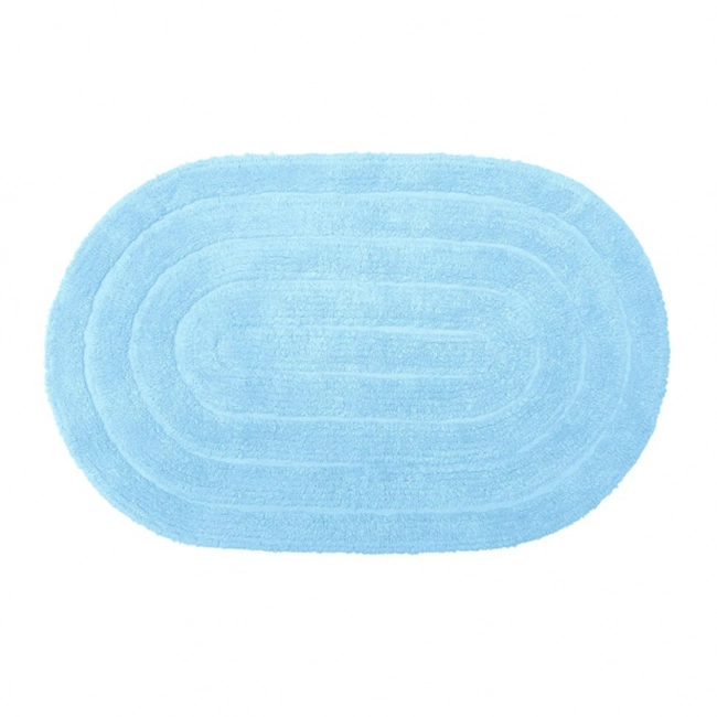 Tapete Kapazi Allego Oval azul claro 40X60cm