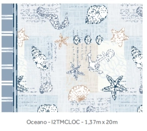 Toalha térmica de mesa 1,37 metros prime oceano Kapazi